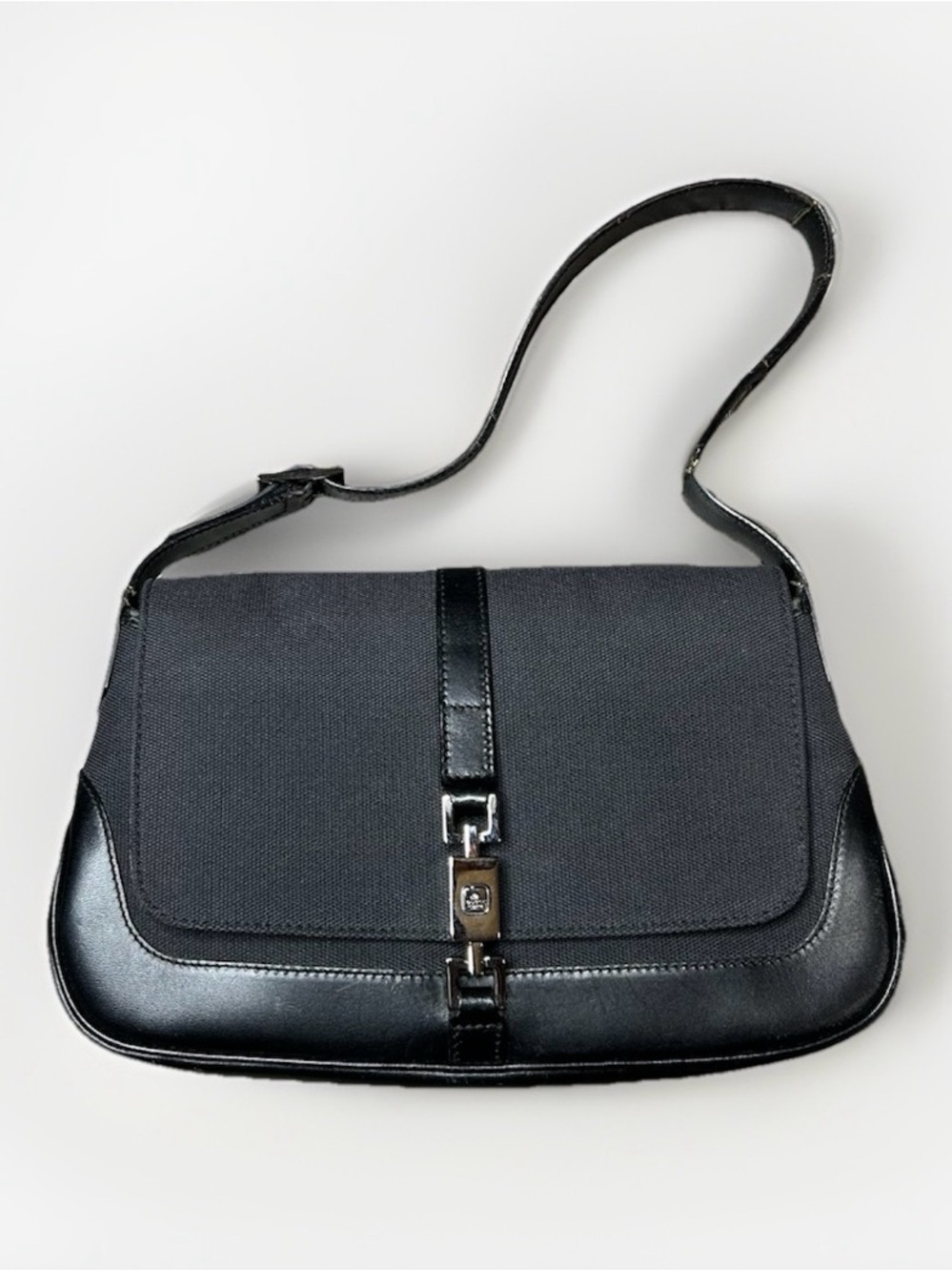 Gucci Mini Jackie Bag With Pink Monogram Interior